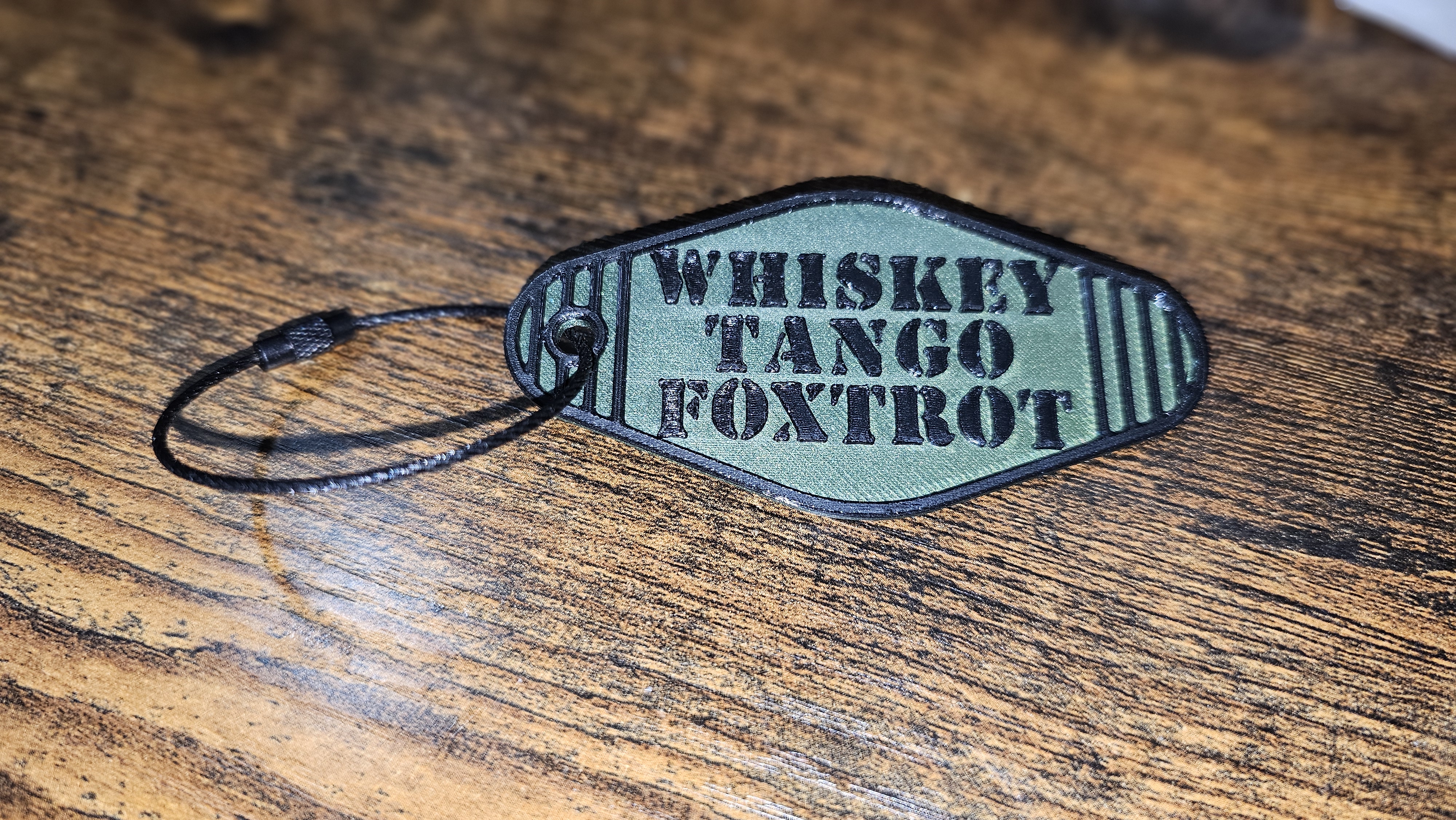 Custom Keychain - Personalized 3D printed keychain